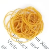 Wholesale rubber band 50*1.4 yellow industrial leather band, durable rubber band, high elasticity rubber ring, stretchable rubber ring details Picture
